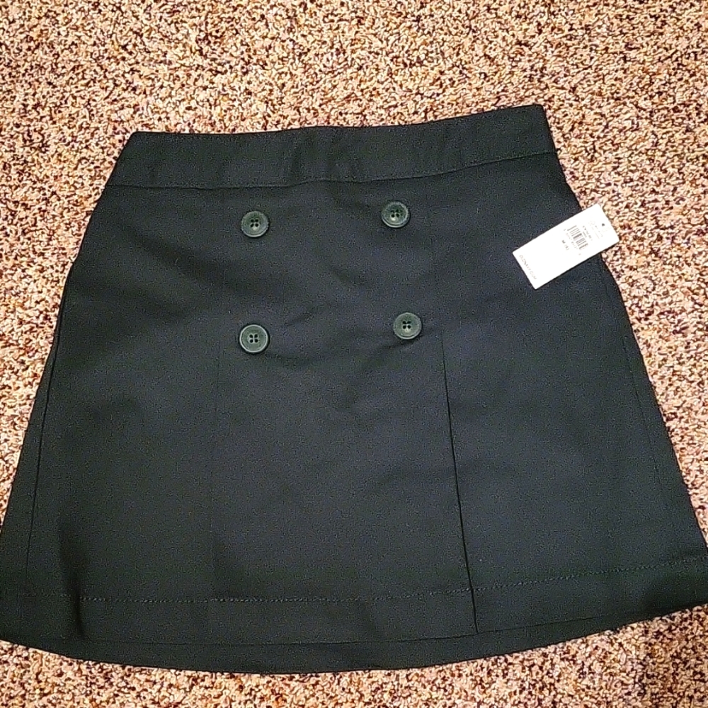Forest green girls uniform skirts (2pk) size 8, Medium